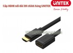 Cáp nối dài HDMI Unitek chính hãng DÀI 3M - Y-C166